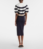 Max Mara Knitted pencil skirt