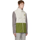 A-COLD-WALL* Off-White and Green Scafell Storm 3L Jacket