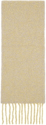 Holzweiler Yellow & Beige Vinca Scarf