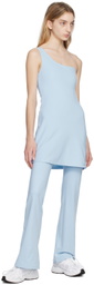 Girlfriend Collective Blue Bianca Minidress