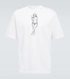 Due Diligence Printed cotton jersey T-shirt