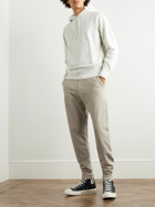 Håndværk - Slim-Fit Tapered Flex Stretch Organic Cotton-Jersey Sweatpants - Neutrals