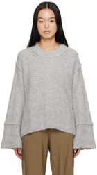 House of Dagmar Gray Crewneck Sweater
