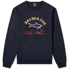 Paul & Shark x Nick Wooster Large Logo Crew Tee