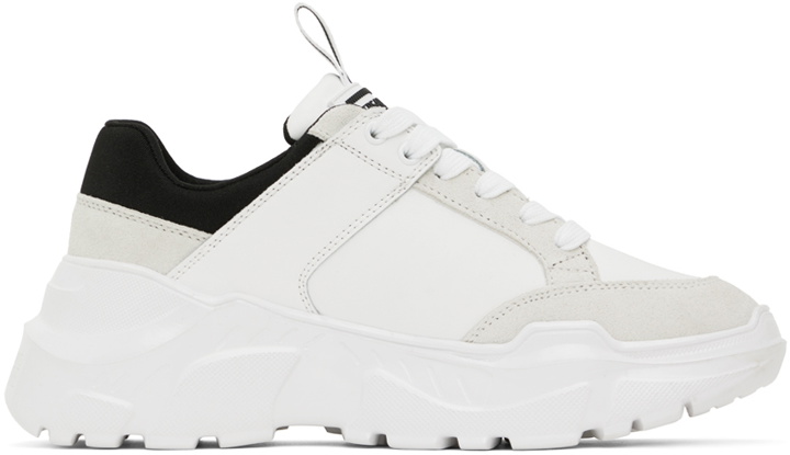 Photo: Versace Jeans Couture White Speedtrack Sneakers