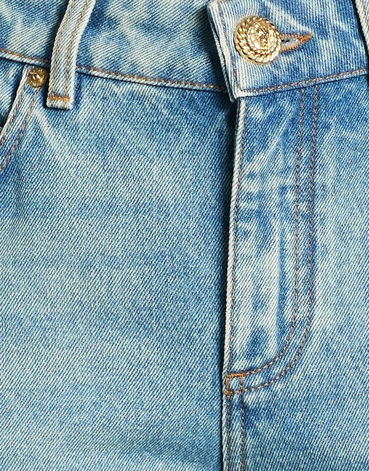 Balmain Womens Jeans in Blue