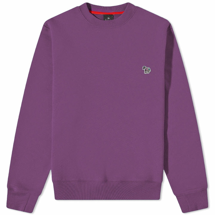 Photo: Paul Smith Men's Zebra Crew Sweat in Purple