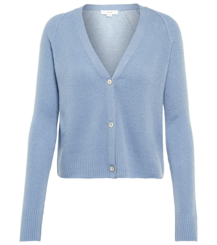 Photo: Vince - Ribbed-knit cashmere cardigan