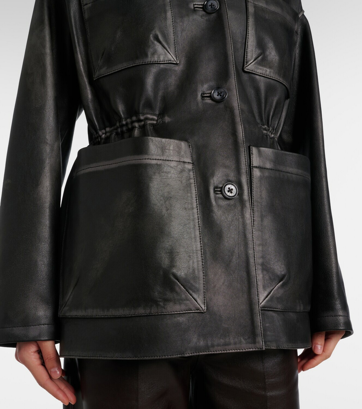 Dorothee Schumacher Sleek Statement leather jacket