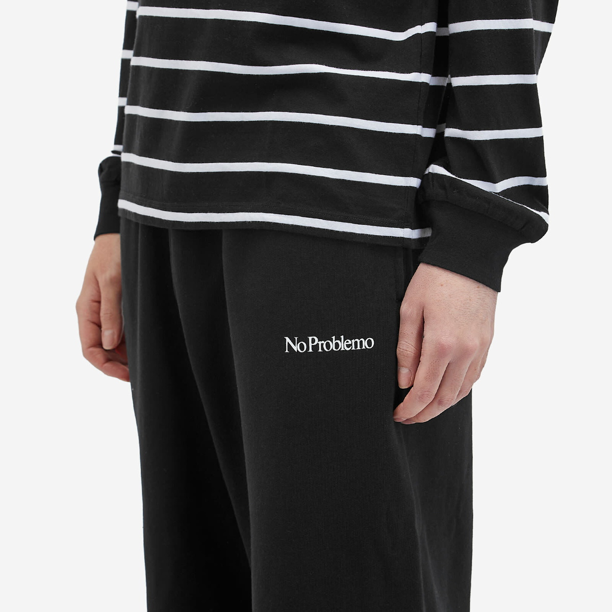 No Problemo Men's Mini Problemo Sweat Pants in Black