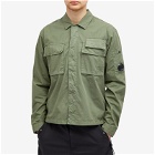 C.P. Company Men's Gabardine Shirt in Agave Green