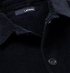 Lardini - Imrenzo Stretch-Cotton Velvet Chore Jacket - Blue