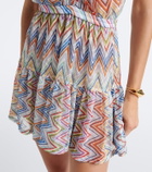 Missoni Zigzag halterneck minidress