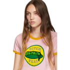 Marc Jacobs Pink The Ringer T-Shirt