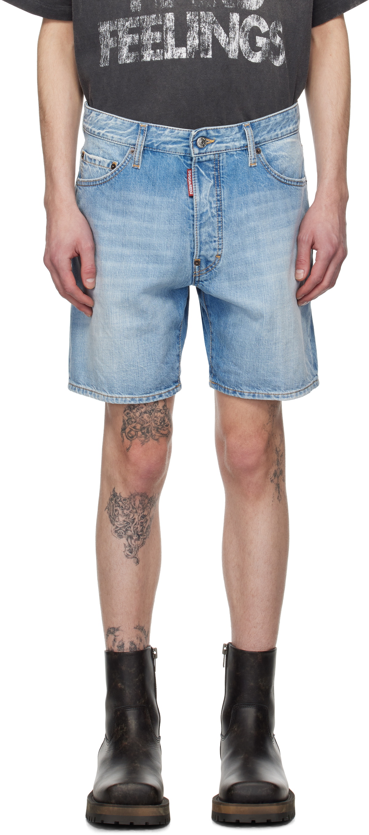 Dsquared2 Blue Marine Shorts