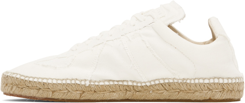 Maison Margiela White Replica Espadrilles