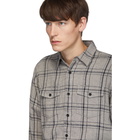 Frame Grey Double Flap Pocket Shirt