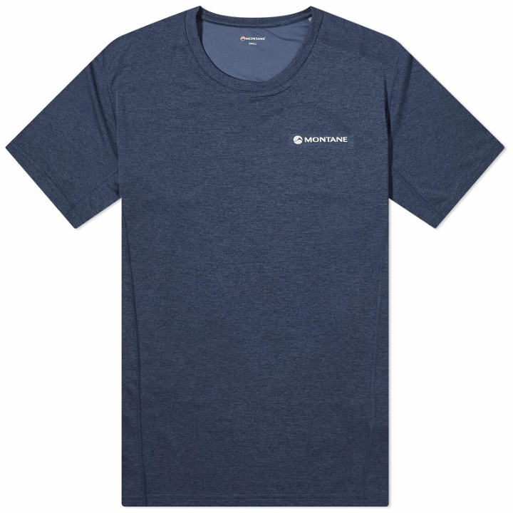 Photo: Montane Men's Dart T-Shirt in Eclipse Blue