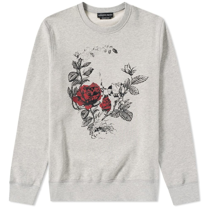 Photo: Alexander McQueen Floral Skull Crew Sweat