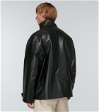 Nanushka - Elias regenerated leather jacket