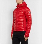 Canada Goose - HyBridge Lite Slim-Fit Quilted Feather-Light 10D and Tensile-Tech Hooded Down Jacket - Red
