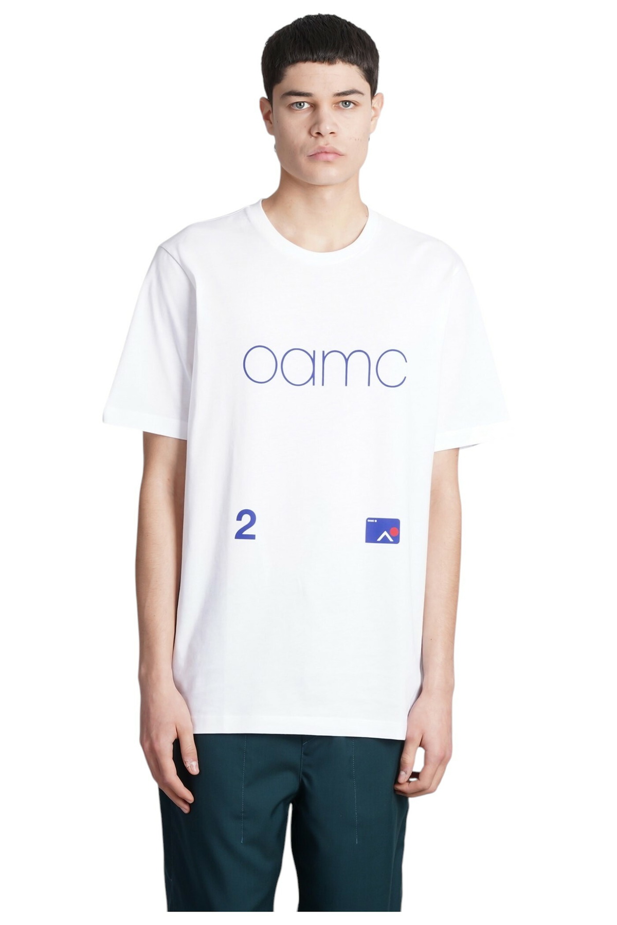 ★OAMC★ Flora Short Sleeve T-Shirt Combo 22A28OAJ10361 OAMC - Flora T-Shirt in White OAMC