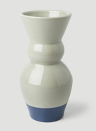 Lucie Glazed Vase in Grey