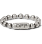 Off-White - Silver-Tone Ring - Silver