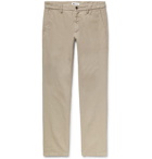 NN07 - Karl Slim-Fit Cotton and Linen-Blend Trousers - Green