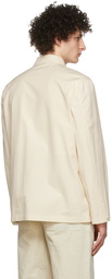 Jil Sander Beige Cotton Jacket