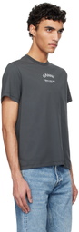 GANNI Gray Relaxed 'Ganni' T-shirt