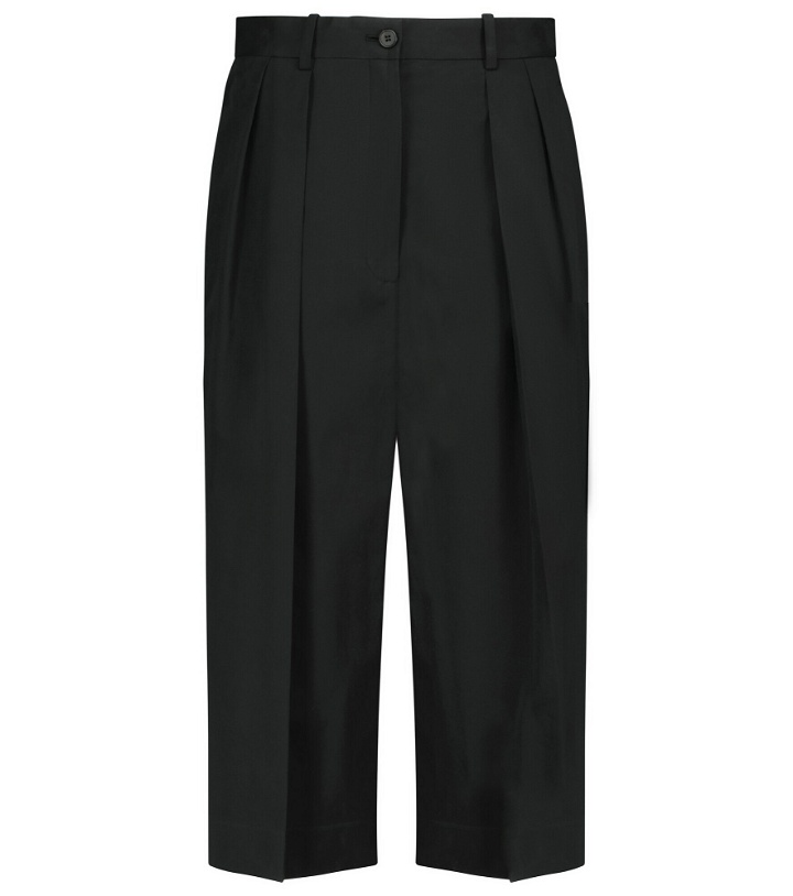 Photo: The Row - Lisa cotton and cashmere culottes