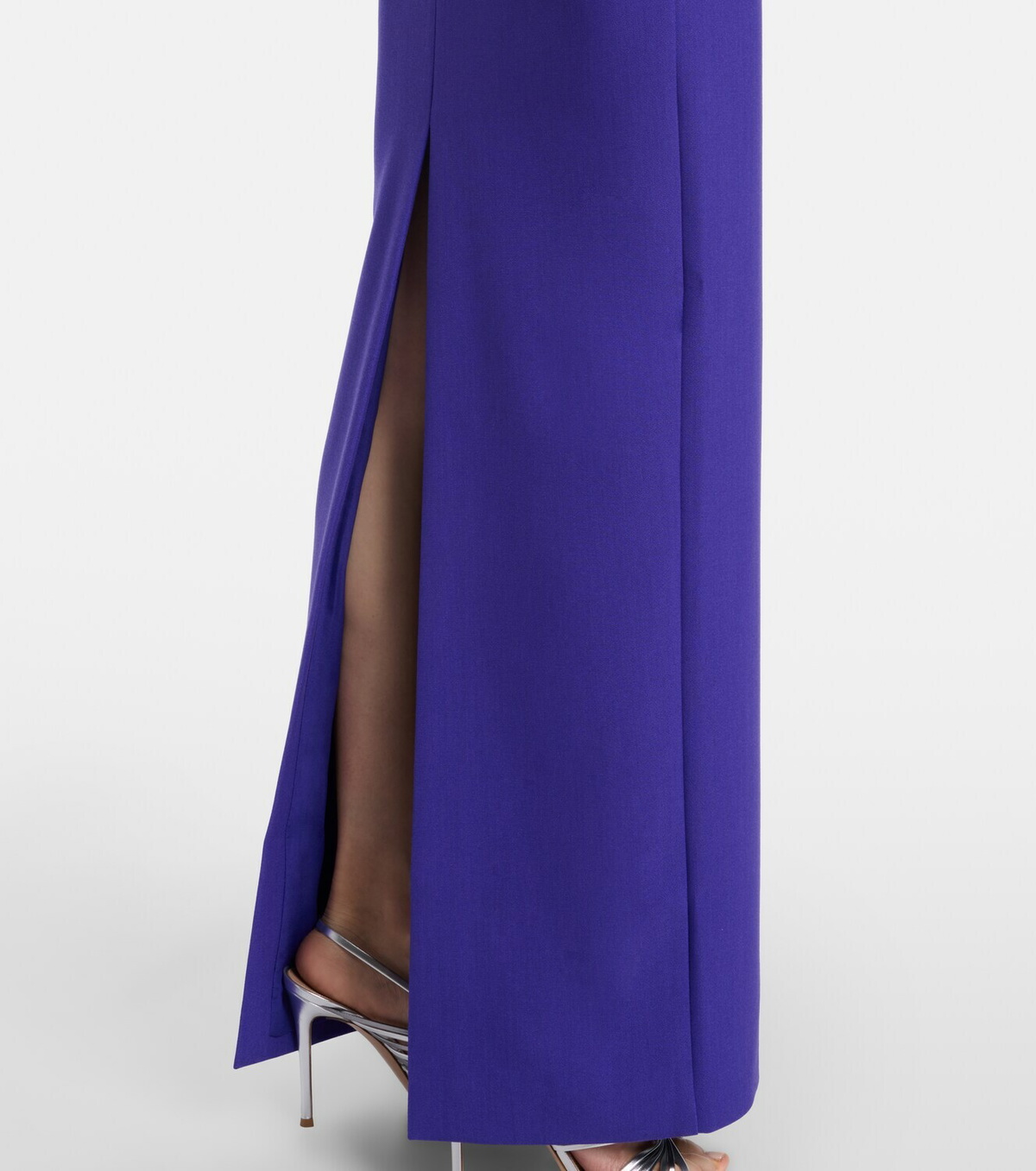 Roland Mouret Floral-appliqué gown
