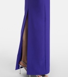 Roland Mouret Floral-appliqué gown