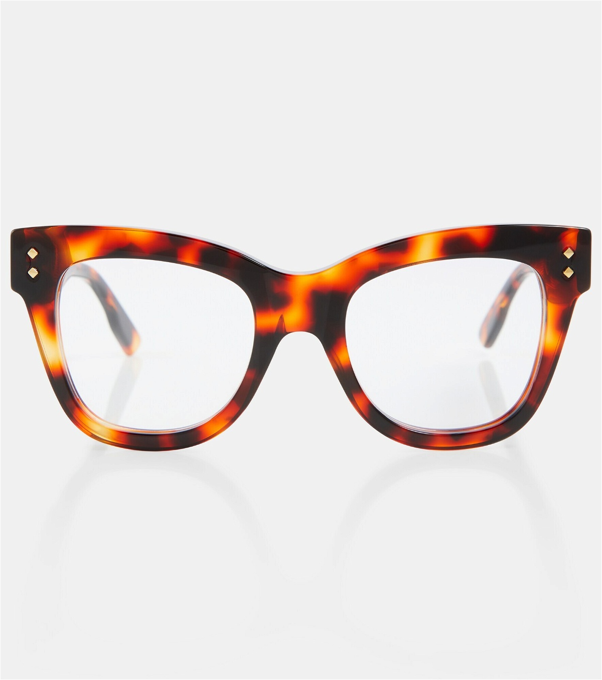 Gucci - Tortoiseshell-effect glasses Gucci