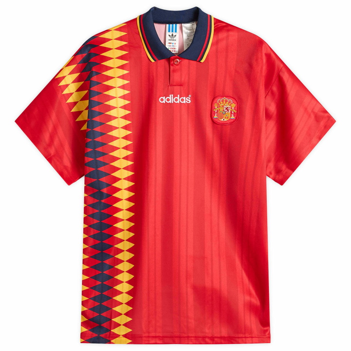 Photo: Adidas Men's Spain Home Jersey 1994 in Collegiate Red