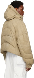 Entire Studios Beige XM Down Jacket