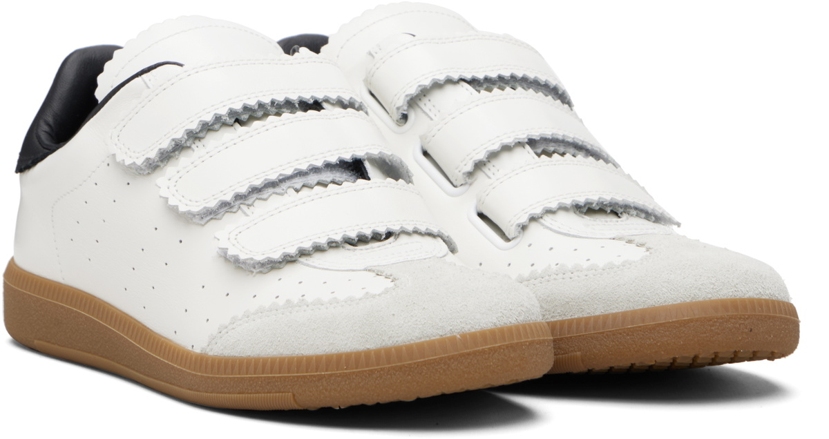 Isabel Marant White Beth Sneakers