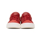 Giuseppe Zanotti Red Signature Frankie Sneakers