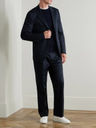 Mr P. - Organic Cotton-Poplin Suit Jacket - Blue