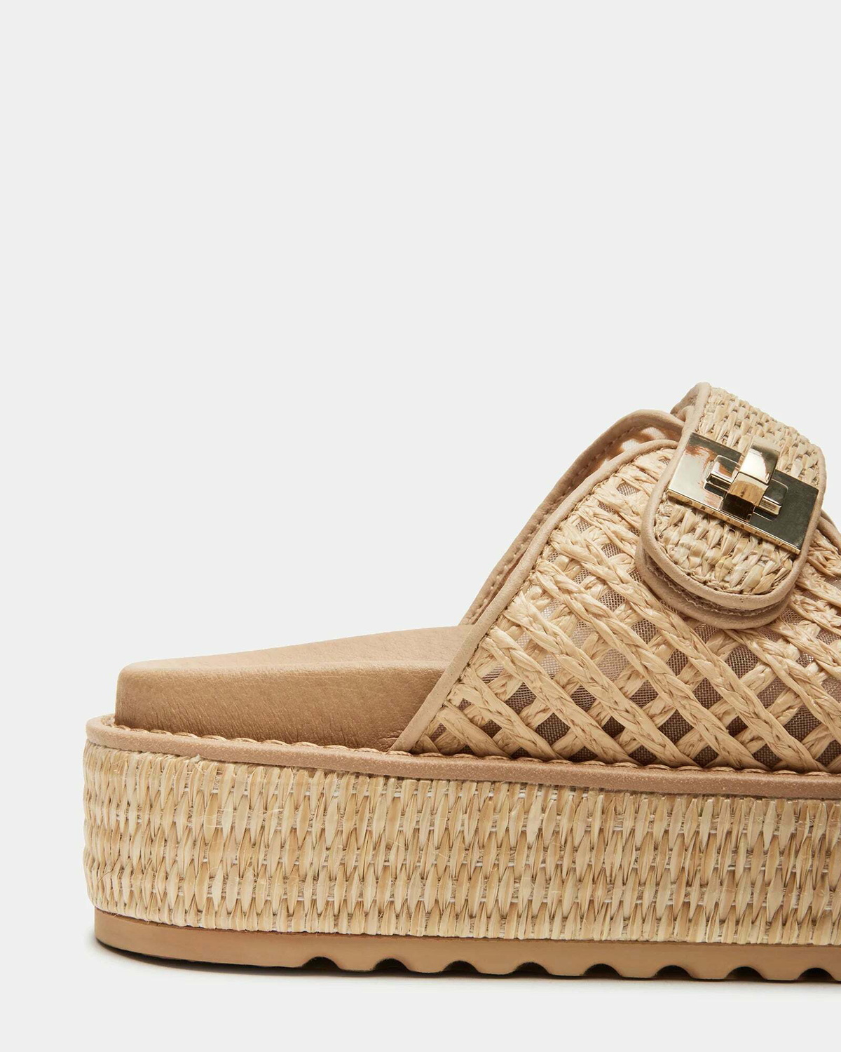 Steve Madden Bigschmona Sandals in Natural