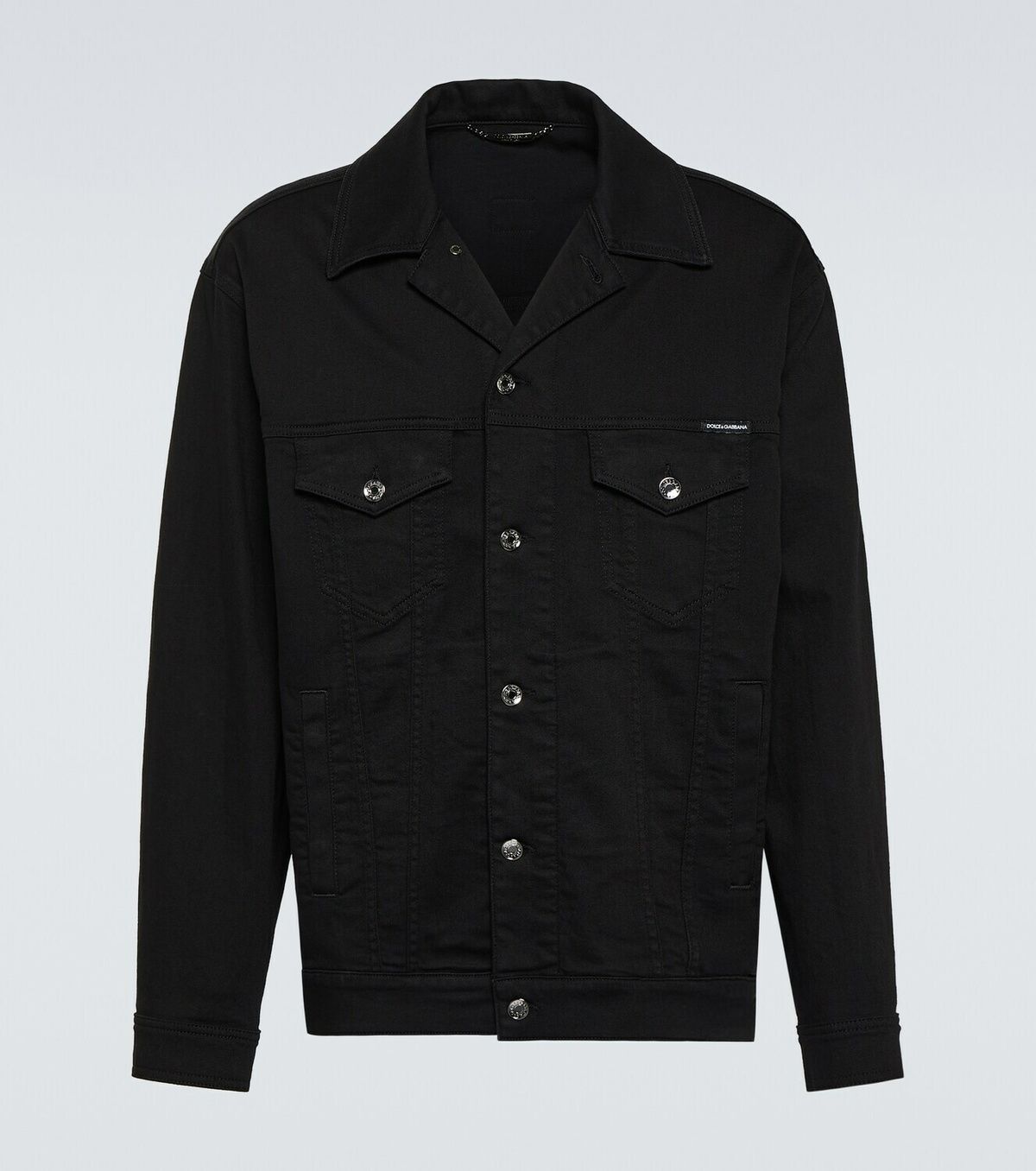 Dolce & Gabbana Denim jacket with vintage effect | Men's