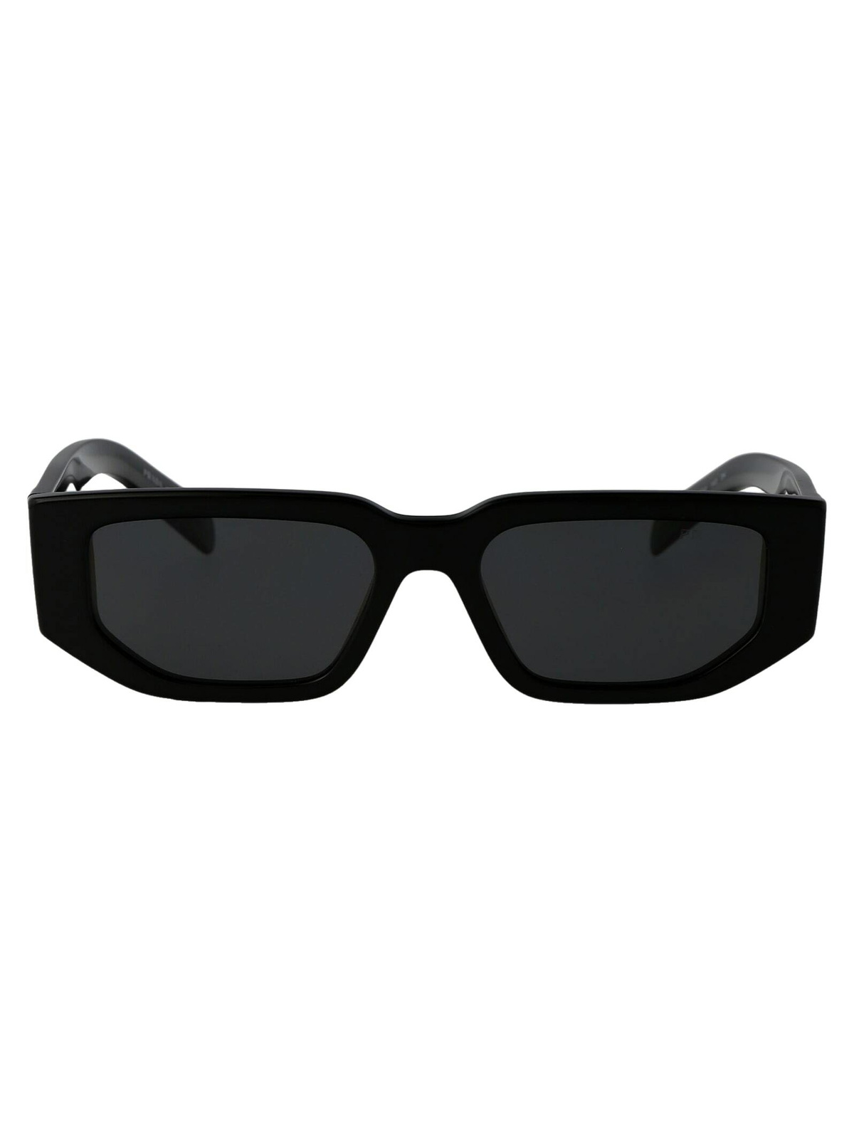 【関税込み】Prada Eyewear グレー Symbole サングラス Prada Eyewear Gray 'Prada Symbole' Sunglasses Prada