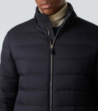 Zegna Technical twill down jacket