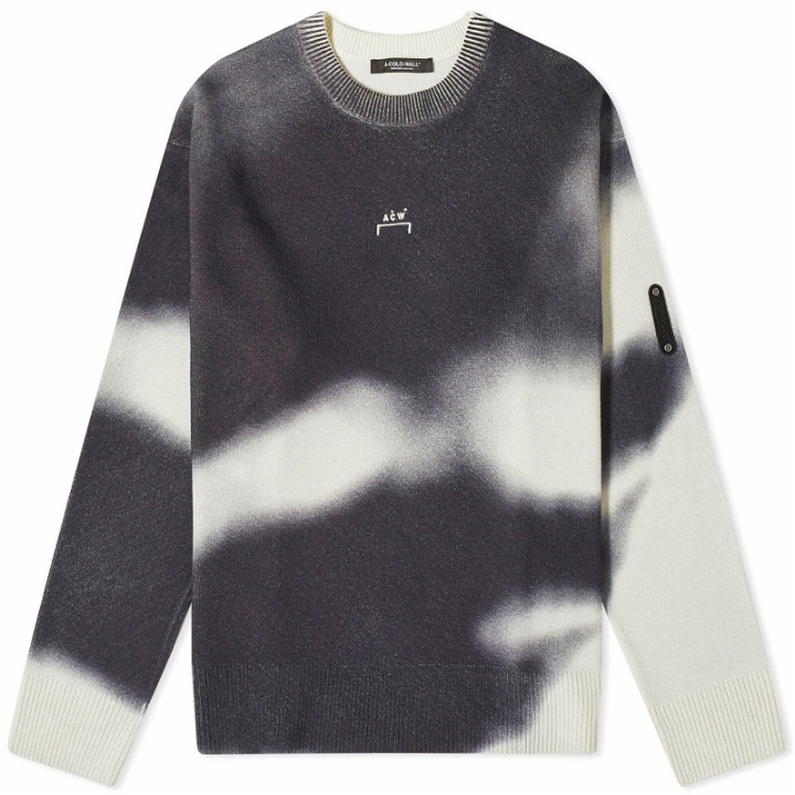 Photo: A-COLD-WALL* Men's Gradient Sweater in Onyx