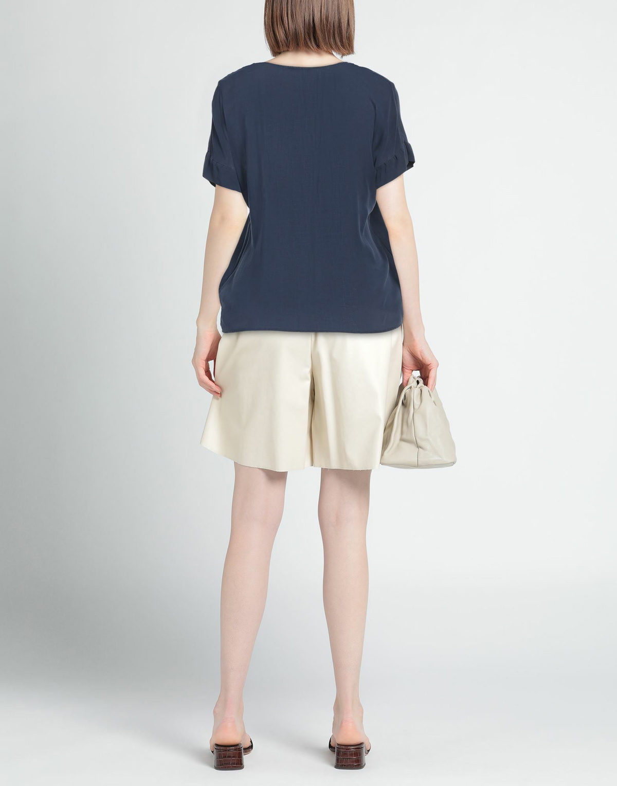 Alessia Santi Womens Top in Navy