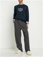 A.P.C. - Logo Embroidered French Terry Sweatshirt
