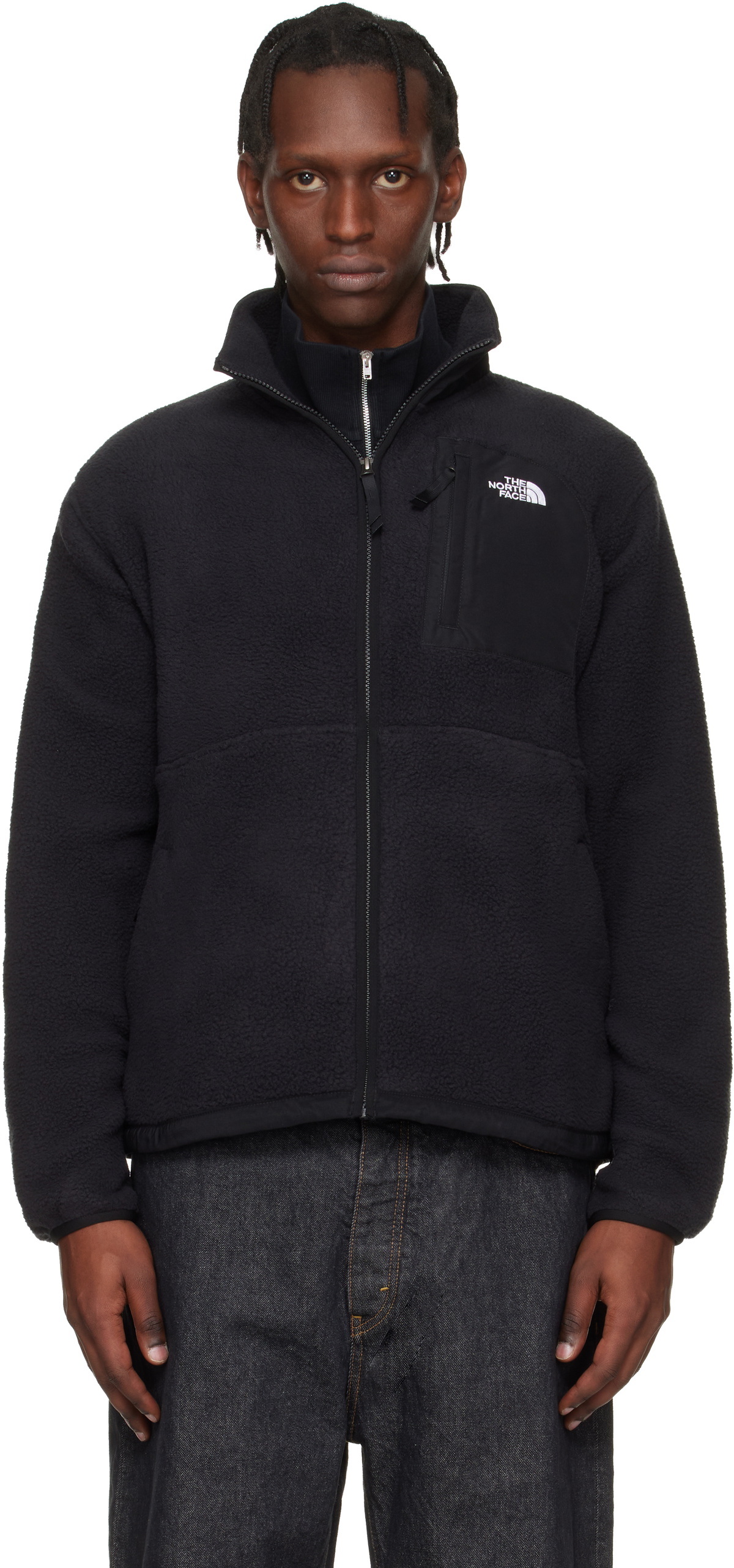The North Face: Black Yumiori Off Peak Full-Zip Jacket | SSENSE