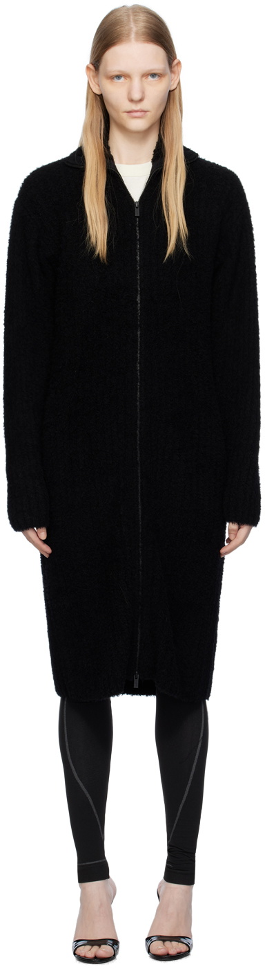 Yohji Yamamoto Black High Neck Sweater