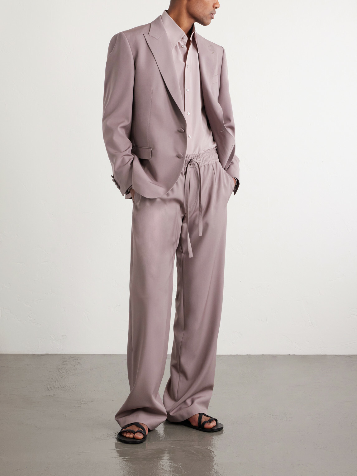 Dolce&Gabbana - Taormina Wool Blazer - Pink